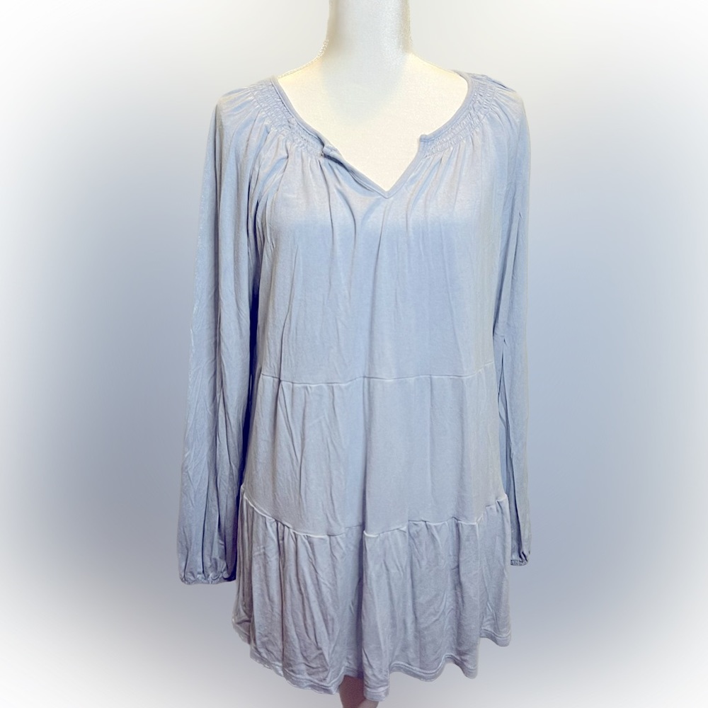 NWOT- Wonderly women’s long sleeve tunic top size 1X